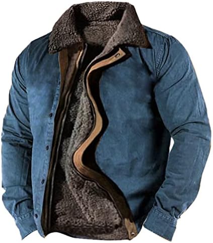 jaquetas de inverno pxloco para homens, casacos de espessura quentes, compostos compostos de lã de lã de lã de lã de