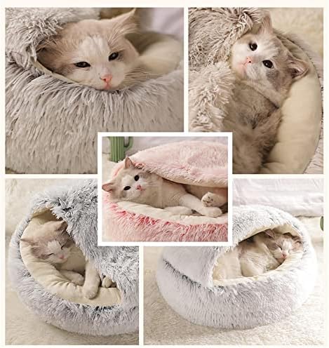 Na almofada para dormir de gato de gato espessado por inverno quente pad machilhão de cachorro past para dormir outono