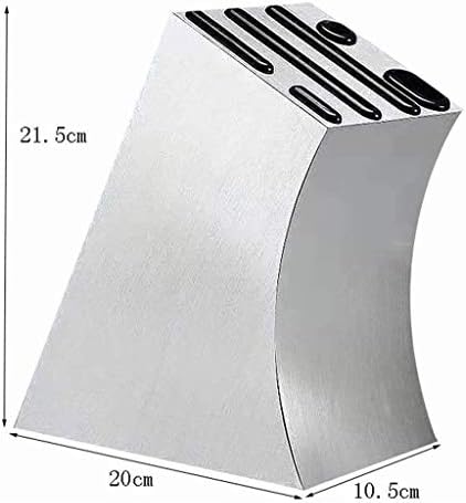 CuJux Solutora de faca de aço inoxidável - Design Moderno Kitchen Kitchen - facas seguras sem slot limpo fácil