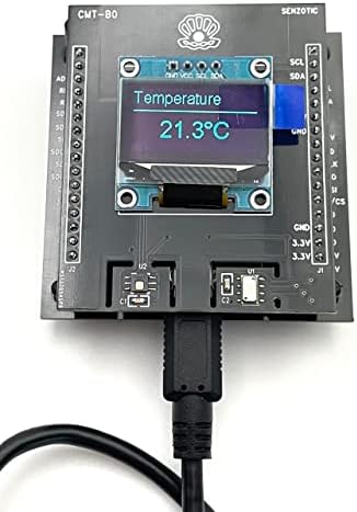 Sensores ambientais Board cmt-b-kit com rodapés LCD e EBS com módulo Wi-Fi NodeMCU