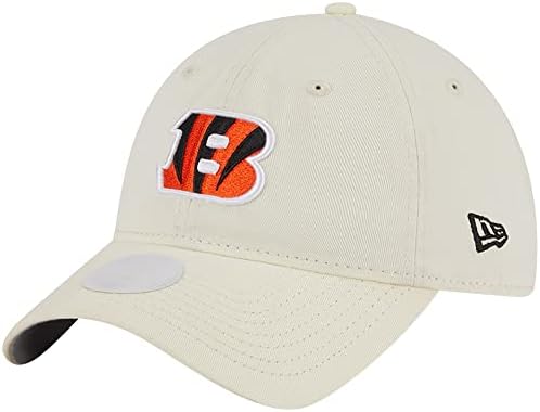 New Era Creme feminino Cincinnati Bengals Classic Classic 2.0 Chapéu ajustável