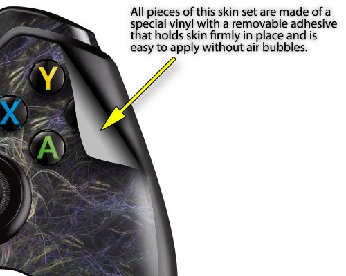 Wapptorskinz Decalque Vinil Skin Wrap Compatível com o Túnel Original do Controlador sem fio Xbox One