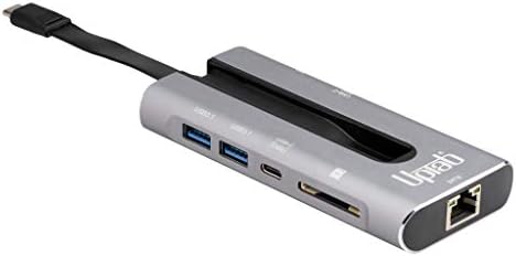 UPTAB USB C 3.2 Gen 2 10Gbps 4K 60Hz HDR Delivery Power 100W Hub - Compatível com Thunderbolt 3 Novo MacBook Pro 16in/Air iPad Pro