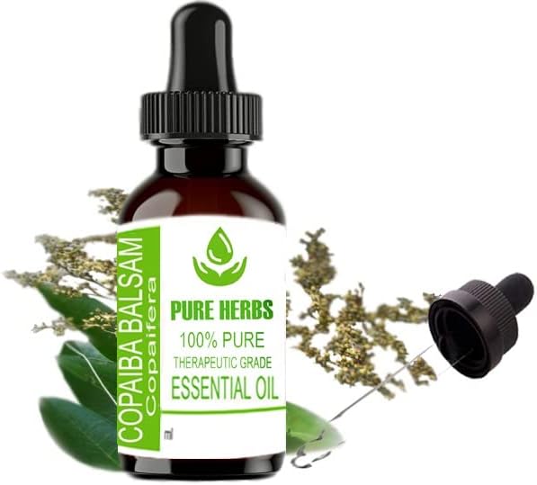 Ervas puras copaiba balsam puro e natural terapêutico Óleo essencial de grau 30ml