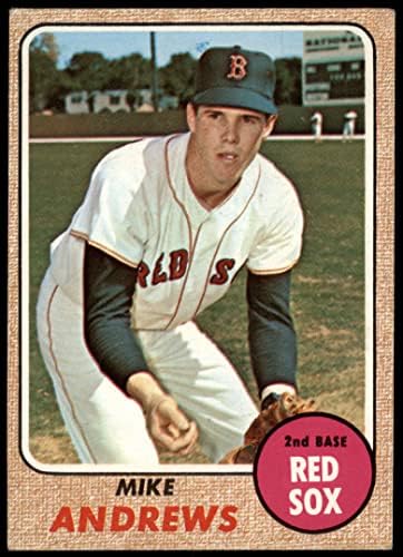 1968 Topps # 502 Mike Andrews Boston Red Sox ex Red Sox