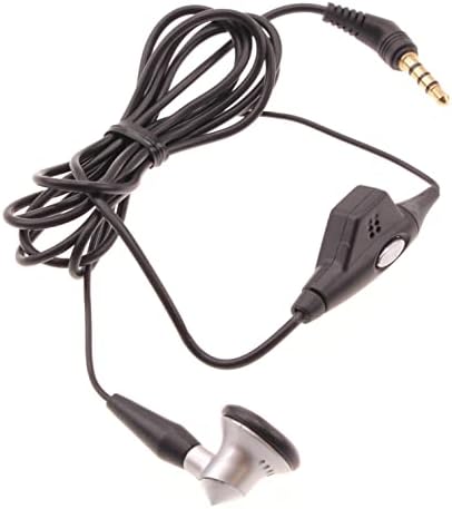 Fone de ouvido com fio mono e fone de ouvido único com fone de ouvido de 3,5 mm compatível com o BlackBerry Key2 LE