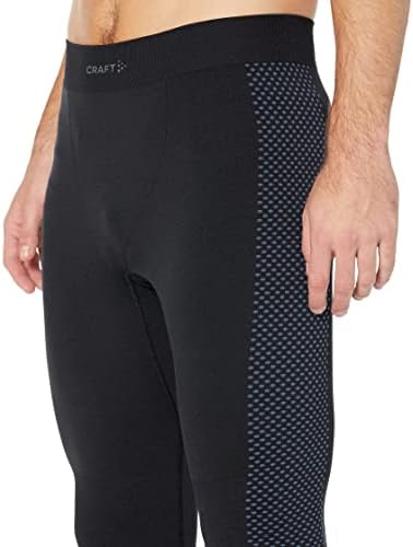 Craft Sportswear Men's Adv Warm Intensity Pant, esportes atléticos térmicos Running Baselayer calças justas