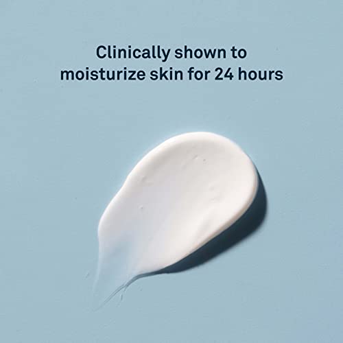 Loção corporal com umidade diária da Lubriderm hidratante com a pele com a pele pró-vitamina B5 para a pele normal para secar