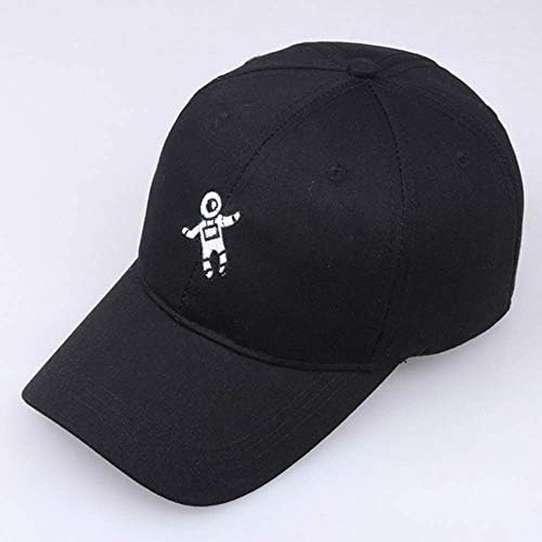 UNISSISEX PERMAIDERY CAP BASEBOL Caps Hat Hat Hatball Astronautas Capileiras Black Caps Caps de Baseball Capéu de Crucker