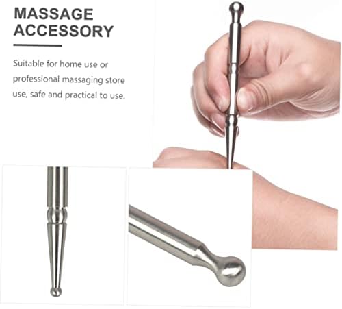 Ferramentas manuais do doitool 4pcs ferramenta portátil de ponto de metal portátil massagem gatilho de acupressão ACUPUPILIDADE ACUPUPIR SALON PONTOS DE ACUPUPOS DE MULHÃO DE MANDO DE MULHO DE MÃO FOLO RELAFIGADO PARA PENOS FASCIA