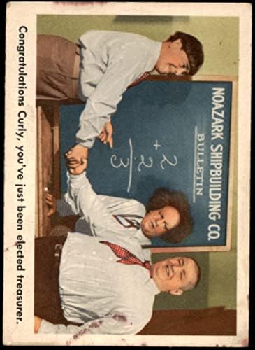 1959 Fleer Three Stooges # 62 Parabéns Curly Fair