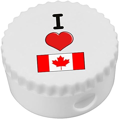 Azeeda 'I Love Canada' Compact Pencil Sharpiner