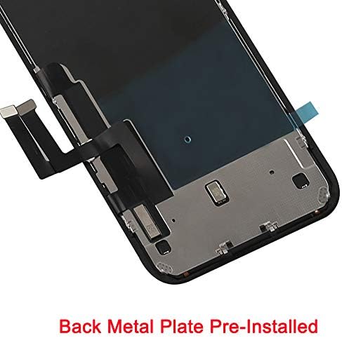 Substituição de tela Compatível para iPhone 11 Substituição de tela 6,1 polegadas LCD Display 3D Touch Digitalizer Frame Montagem Full Repair Kit, com ferramentas de reparo