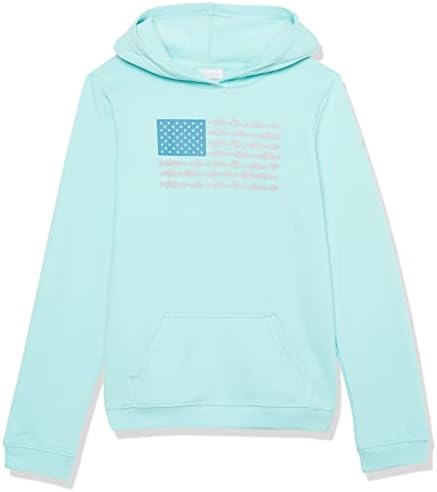 Hoodie de bandeira de peixe PFG para crianças de Columbia