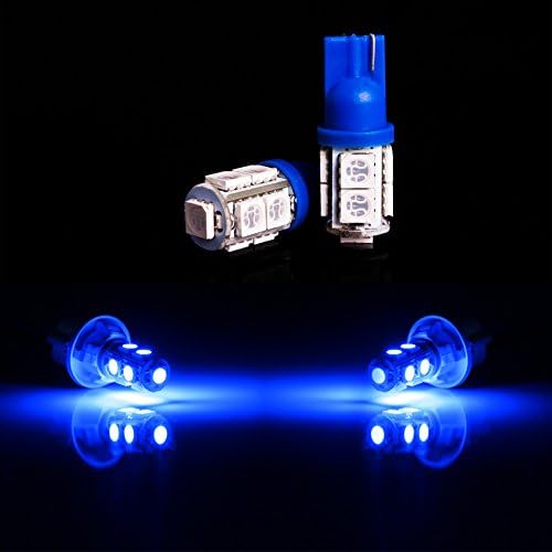 TGP T15 Blue 9 LED SMD 5050 CUDA RENTRA/BAIL BULLS BULBS PAR