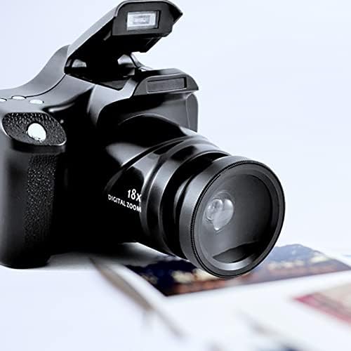 Câmera digital 1080p HD Focus SLR Câmera SLR 24 megapixels câmeras digitais 18x Zoom digital 3 polegadas TFT-LCD Câmera de viagem eletrônica anti-shake