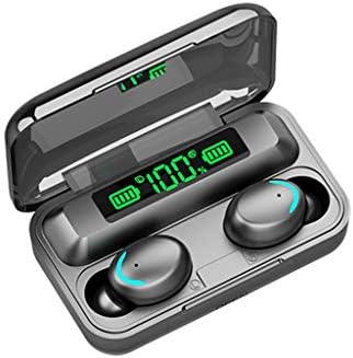 IOPQO portátil sem fio Twins Headset Mini 5.0 Box Charging Sport Headset Bluetooth Bluetooth fone de ouvido sobre o ouvido