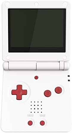 MONSTER RED RED Custom Full Set Botões para Gameboy Advance SP, Substituição A BL R R Botão Power On Off Volume Botão D