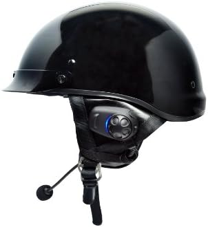 Sena SPH10H-FM-01 Motocicleta Bluetooth Headset e Intercomunicador com Tuner FM embutido para meio capacetes, preto