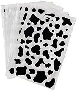 30pcs Cow Print Treat Bags Candy Bags Goodie Party Favors Bag Sacos de Presente de Animal para Festas de Vaca Festa de Crianças