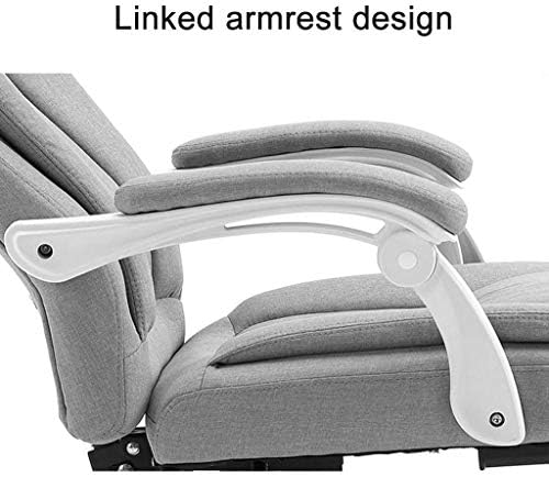 Cadeira de escritório YGQBGY, cadeira de computador, cadeira ergonômica com apoio de pé, corrimão de levantamento, almofada de esponja confortável