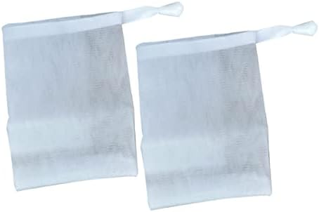 Cabilock 2pcs economiza limpeza da rede facial da ferramenta corporal bolha bolha artesanal malha de malha esfoliando sabonete de bolsa branca