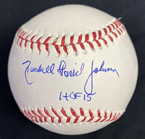 Randall David Randy Johnson Hof 15 Assinado Nome completo Baseball Steiner Sports Holo - Bolalls autografados