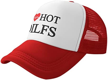 Eu amo o chapéu de caminhão de caminhão quente e quente