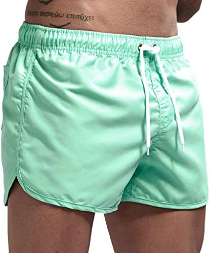 Shorts de treino com bolsos de primavera e verão emendas de calça de natação praia shorts de bola de basquete