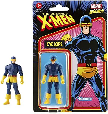 Marvel Hasbro Legends 3,75 polegadas Retro 375 Coleção Ciclope de ação Figura Toy