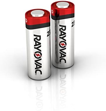 Baterias Rayovac 12V, alcalina de bateria sem chave de 12 volts, 2 contagem