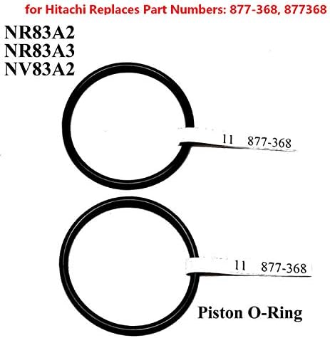 Pistão de pós-venda O-ring para Hitachi NR83A NR83A2 NR83A2 FROURSING NENIDADES 2PC