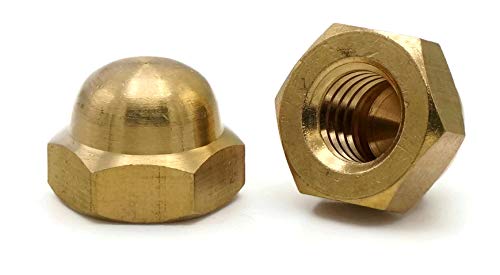 Cap Nuts Brass-3/8 -24 Qty-1.000