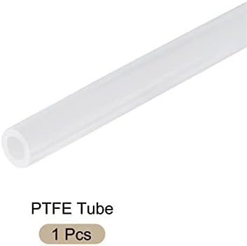 Tubo de tubo isolado por mangueira de tubulação de PTFE de rebocador, [para filamentos 3D impressora] -1mmidx2mmodx16ft/clear/1