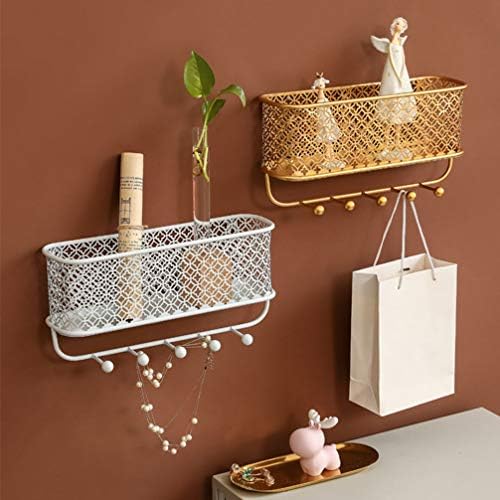 Cabilock Metal Shelf Metal Shelf Metal Shelf Roupas Organizador Rack 1 PC Plataforma de armazenamento Organizador de lã para armazenamento de arames de arame de arame Prateleiras de metal prateleiras de metal prateleiras de metal prateleiras