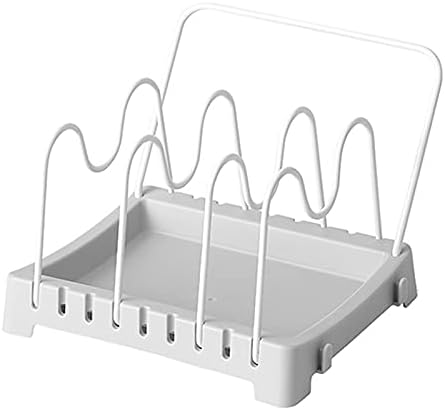 Cozinha Prabi Multifuncional Rack de Armazenamento Wok Pot Tampa de Armazenamento Rack Rack Plack Pot Rack Pan Pan