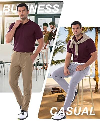 Camisas de pólo de golfe masculinas de 33.000 pés