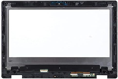 Warwolfteam LCD Display Touchscreen Painel de vidro Digitalizador Moldura para Dell Inspiron 13 7352 7353 P57G001 LP133WH2-SPB1