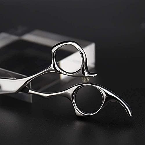 Aolanduo 6 polegadas Pro Scissor de cabelo -Alto final Aichi Aichi Aço artesanal Corte de cabelo Razor scissor -razor/deslocamento