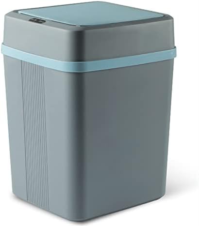Lixo de sensor inteligente nuopaiplus lata, lixo de 12l Intelligent pode sensor de lixo de lixo de indução à prova d'água de poeira