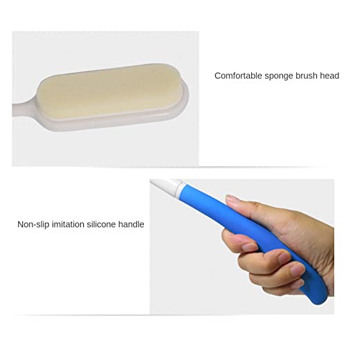 Espange de esponja de chuveiro Limpeza de limpeza de massagem Esfoliação de massagem destacável escova traseira de escova