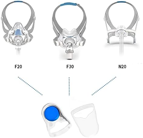 Rescate 3 pares Cabelos de capacete magnéticos para airfit & AirTouch F20 F30 F30I N20