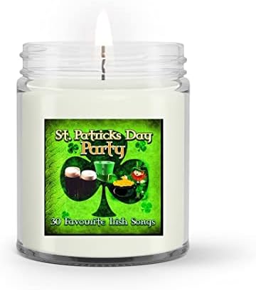 São Patrick Party Jar Candle, Party Decor, presente para Amigo, Desegonação de Casa, Decoração de Casa