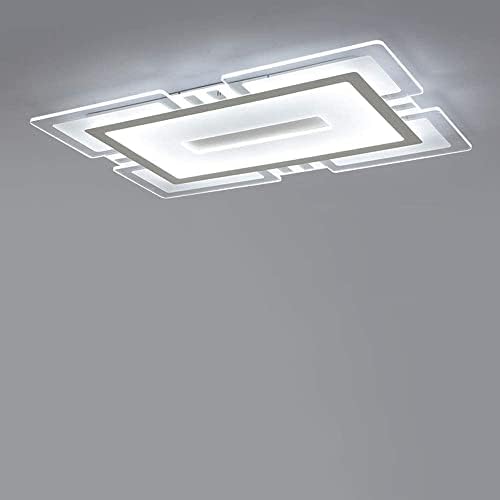 Luz de teto de montagem em descarga interna 48W/70W Retângulo diminuído de decoração de decoração doméstica Ultra-Fina