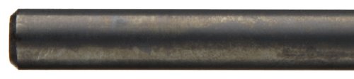 Twist Precision 501 12 Bit de perfuração extra de aço de alta velocidade, acabamento de óxido preto, haste redonda, flauta em