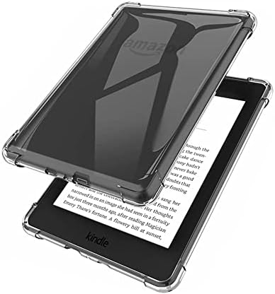 Case Kindle Paperwhite - Toda a nova capa inteligente com recurso de esteira de sono automático para o Kindle Paperwhite Signature Edition e Kindle Paperwhite 11ª geração 2021 Lançado, Transparent Soft Shell Environment