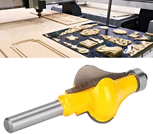 WeilaLailantian Carbide Woodworking Cutter - Handrail Bits Router Bits 8mm Hanco redondo para MDF Solids Wood Partpletpleboard