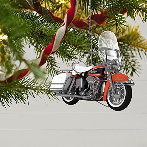 Hallmark 1795qx9255 Harley Davidson 68 Electraglide 19 Ornamentos de Natal de lembrança