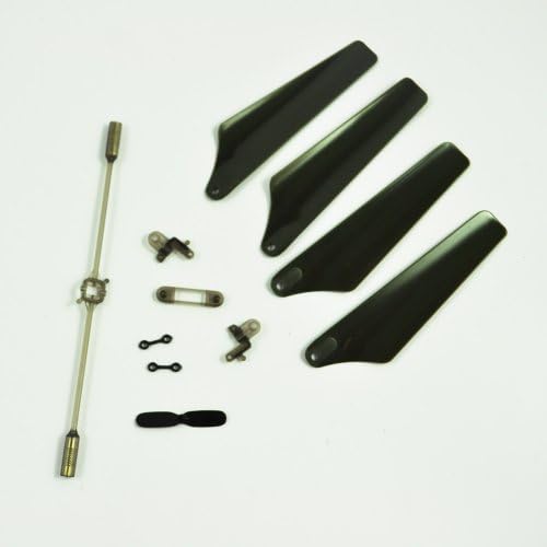 Syma S109G Peças de substituição de conjunto completo, lâminas principais, fivelas de conexão, lâmina de cauda, ​​barra de
