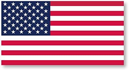 American USA Flag Vinyl Decal de pára -choques para xícaras, copos, carros, veículos, laptop, janelas, caminhões e refrigeradores
